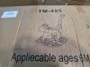 Deck boxes, rocking horse, camping COT, & More
