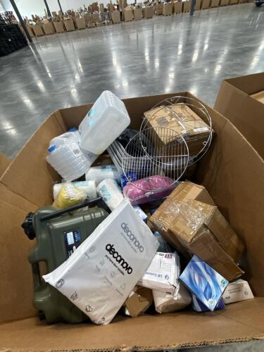 Paper towels, water containers, aroma diffuser, Phoenix, curtains, litter box, exam gloves, & More
