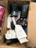 Six boxes of health and beauty products: cologne/perfumes not believed to be authentic, collagen, samplers, HUDA beauty, NYC, the ordinary, KAYALI, Charlie Tate bath collection, Victoria's Secret, La Labo, Creed, Thomas Carter, good girl, & More - 10