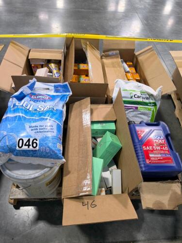 Pool salt, bio silk, Erin hammer, mosquito repellent, barkeepers friend, make up remover, insecticide, motor oil, dove and more