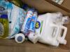 Arm and hammer extra strength Carpet odor eliminator, OxiClean, clean shower, Revlon, Lysol wipes, barkeepers friend, scalp treatment, Estee water, REDKEN, detergent, fresh step, baby wipes,& More - 8