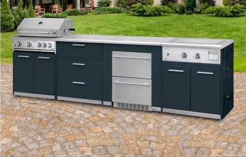 Thor kitchen Four piece modular kitchen Island