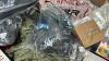 Bottles, tea lights, blanket,frying pan made in, hardhat for me cups, rug, books, very much more - 8