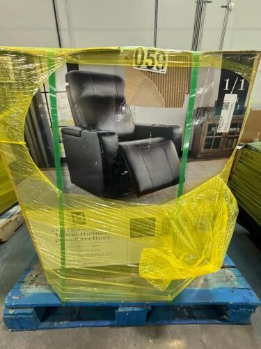 Action collection home theater power recliner