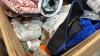 Bottles, tea lights, blanket,frying pan made in, hardhat for me cups, rug, books, very much more - 10