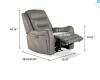 Two &ndash; Cooper collection power recliners - 3