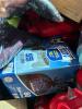 Big box store in the box: old spice swagger, Febreze spray, clothing, wipes, cascade, Adidas shoes, garbage bags, soup bones dog, sketchers, Dan platinum, detergent, and more - 7