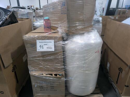 Memory foam 10 inch mattress short queen, thousand milliliter bottles, multiple rolled mattresses, multiple blenders and more