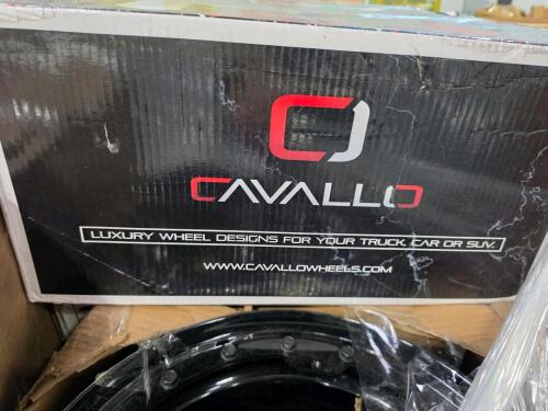 Pallet of rims
