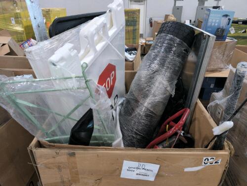 Signage, MAT, dolly, chair, cooler, cable, swivel Eazy-E, rack, & More