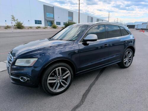 2014 Audi SQ5 w/ 146,384 Miles <br/><br/>VIn #WA1CGAFP4EA042704<br/><br/>Features and notes: Runs and drives. Clean Title. The water pump was recently replaced. 2nd owner. The sunroof screen stays open.