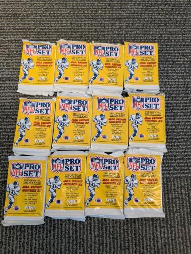 Vintage NFL Cards in sealed packs
