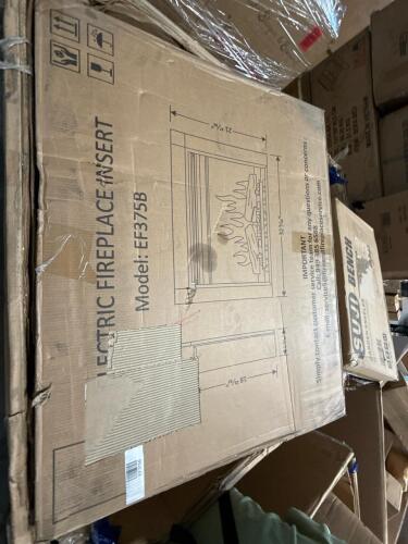 Misc furniture, electric fireplace, suji bench, garden kneel and more