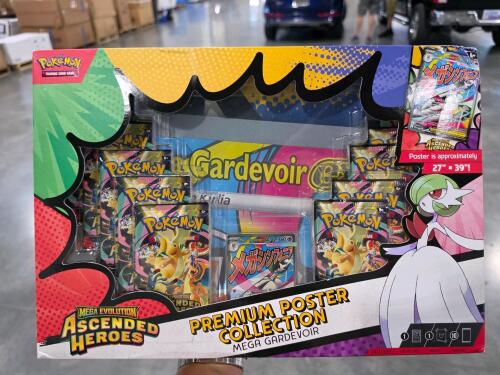 Pokemon Mega evolution ascended heroes premium poster collection mega Gardevoir