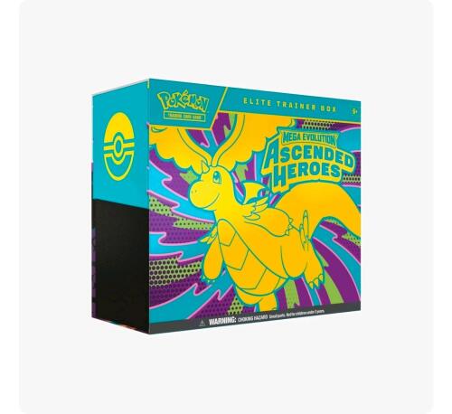 Pokemon Ascended Heroes Elite Trainer Box