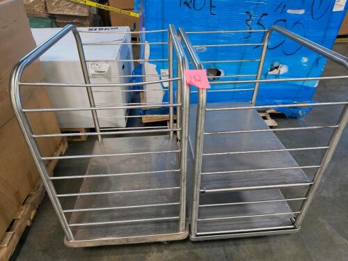 rolling metal carts