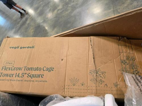 outdoor lifetime chairs, tomato cage, better homes and gardens, mesh fencing and more