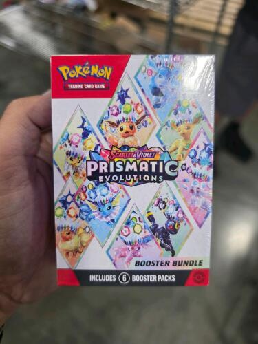 (2) Pokemon prismatic evolutions booster bundle