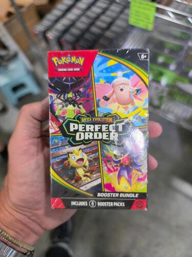 Pokemon mega evolution perfect order booster bundle