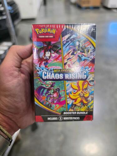 Pokemon mega revolution chaos rising booster bundle box