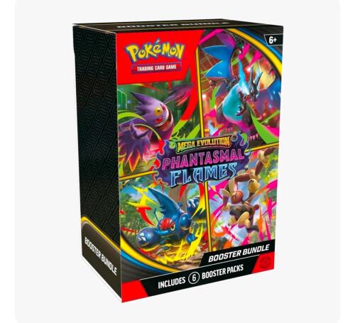 Pokemon mega evolution phantasmal flames booster bundle