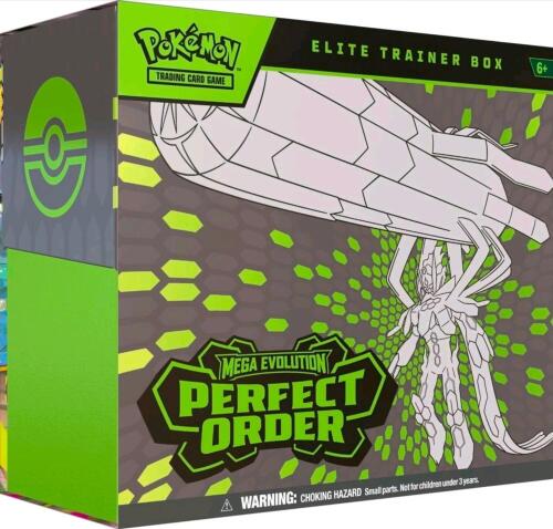 Pokemon mega evolution perfect order elite trainer box