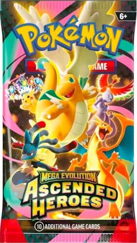 (5) Pokemon Mega evolution ascended heroes packs