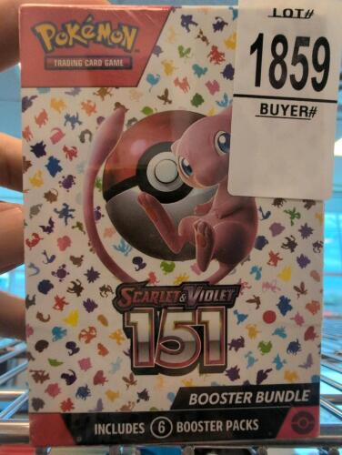 pokemon scarlet and violet 151 booster bundle