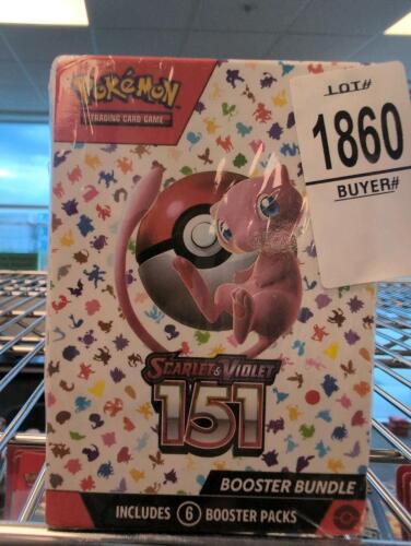 pokemon scarlet and violet 151 booster bundle