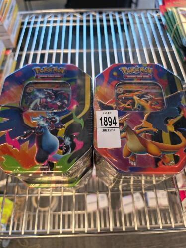 4- Pokemon ex tins