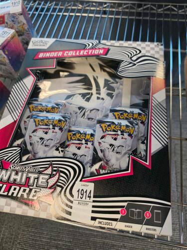 2- Pokemon scarlet & Violet white flare binder collections