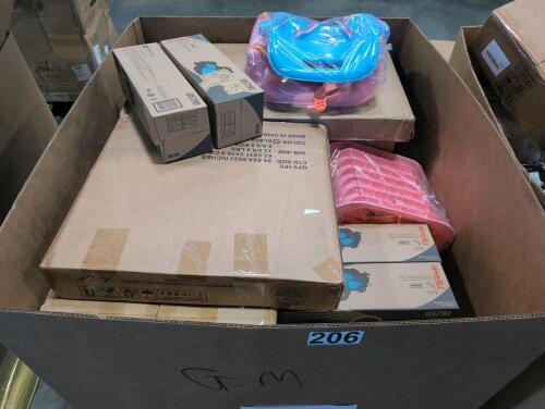 Wypall towels, deck box, swing gloves and more