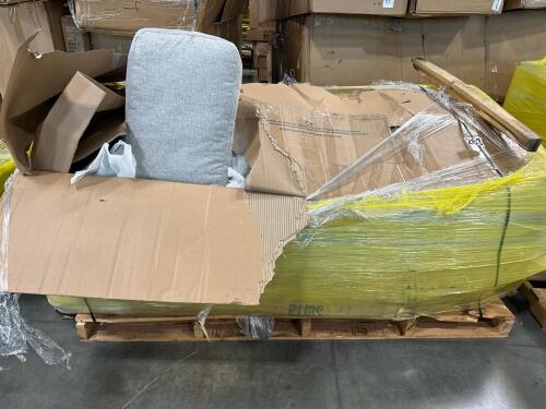 Couch out of box Customer return