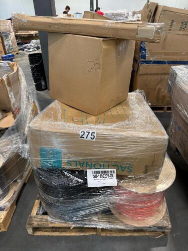 two small tires, SACT ional part, cabling, tire, and motorcycle tire?, premier pool cleaner not in original box