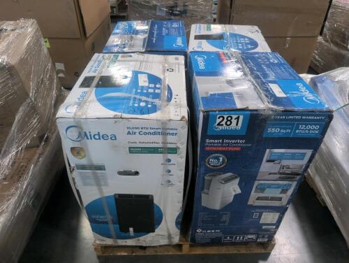 midea air conditioners (customer returns)