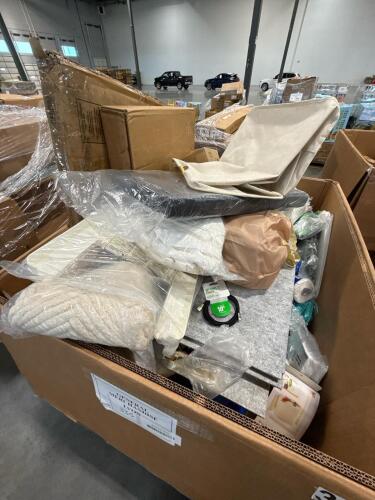 Cable top, charging cables, rug, out chair, clothing, paper towel towels, & More