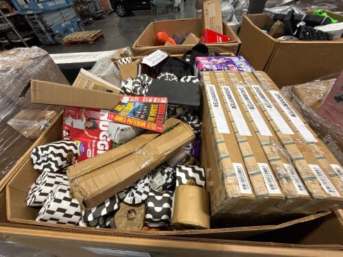Huggies Little movers, bath tissue, mini pull-ups, books, weighted vest, and much more