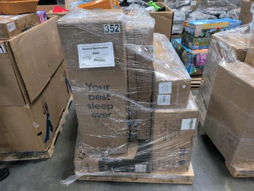 crown shades canopy, mattress, heat press unit and other products