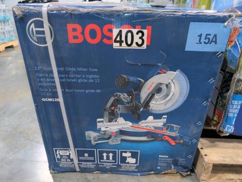Bosch GCM12SD 12" dual bevel glide miter saw