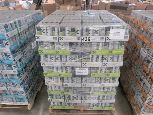 Pallet of sector &ndash; C exponent fusion energy zero sugar, Best Buy 5/10/2027, sparkling citrus