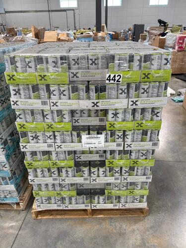 Pallet of sector &ndash; C exponent fusion energy zero sugar, Best Buy 5/10/2027, sparkling citrus