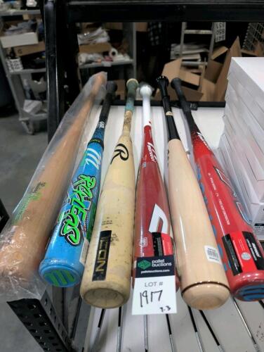 faceball bats, wooden bats, and marucci bats