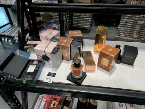 perfume and cologne lot, stallion leather, Dior sauvage, 1 million by paco rabanne, good girl, flower bomb, loewe these have not been authenticated