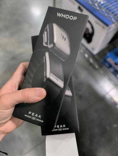 (2) whoop peak 5.0 sensor