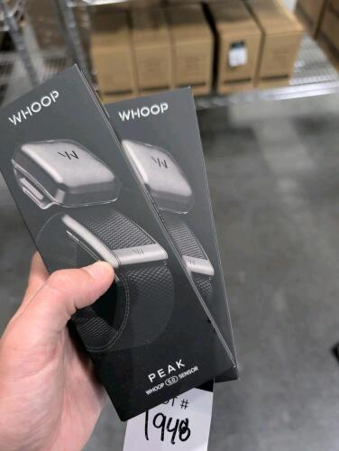 (2) whoop peak 5.0 sensor