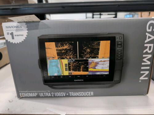 garmin echo map Ultra 2 106SV + transducer
