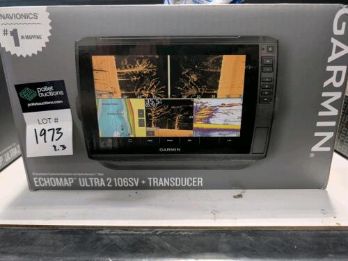 garmin echo map Ultra 2 106SV + transducer