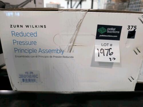 Zurn Wilkins reduced pressure principal assembly