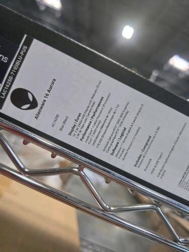 Alienware 16 Aurora, AC 16250, blue