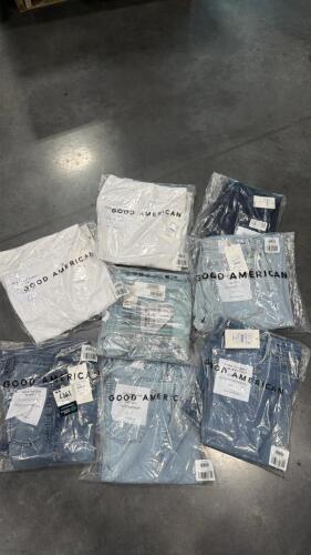 (8) pairs of Good American jeans